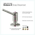 thumbnail image 5 of Houzer SPD-158-BB 2.5" Faucet Hole Brushed Brass Endura II Soap Dispenser, 5 of 9