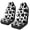 Cow Print, variant on Yuyamidu Colorful Dog Paws Car Seat Covers Waterproof Front Seat Covers Easy Installation Stretch Polyester Fabric Cover Protection Interior Accessories Universal Fit Most Cars,SUV, Trucks