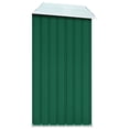 thumbnail image 4 of Charmma Garden Log Storage Shed Galvanized Steel 129.9"x33.1"x59.8" Green, 4 of 6