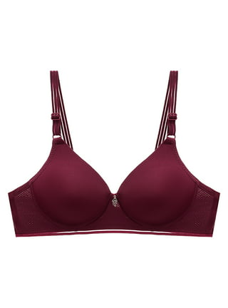 SELONE Everyday Bras for Women Push Up No Underwire Full Coverage for  Elderly Sagging Breasts Breathable Seamless Anti-exhaust Base No Rims Anti
