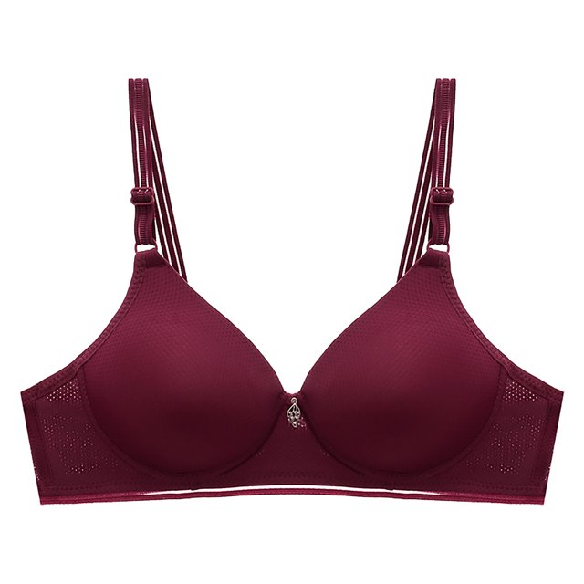 Timegard Bras for Women No Underwire Breathable Adjustable Strap Full Support Comfort Daily Bralette