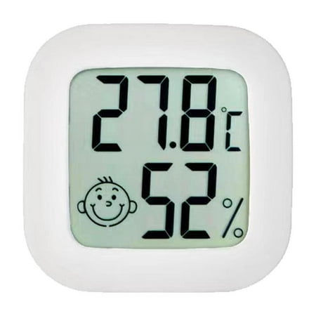 

Outdoor Thermometer | Smart Humidity Gauge with Back Adhesive High Precision Sensor | Outdoor Thermometers Gauge for Patio Garden Cellar Home Room