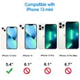 thumbnail image 2 of JETech Case Compatible with iPhone 13 Mini 5.4-Inch, Shockproof Phone Bumper Cover, Anti-Scratch Clear Back (HD Clear), 2 of 6