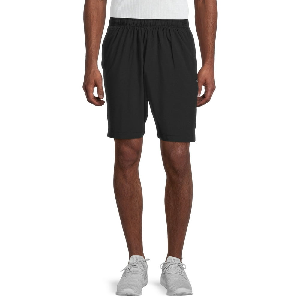 UniPro - Unipro Men's Active 7 Woven Training Shorts with Back Mesh Panels and Media Pocket