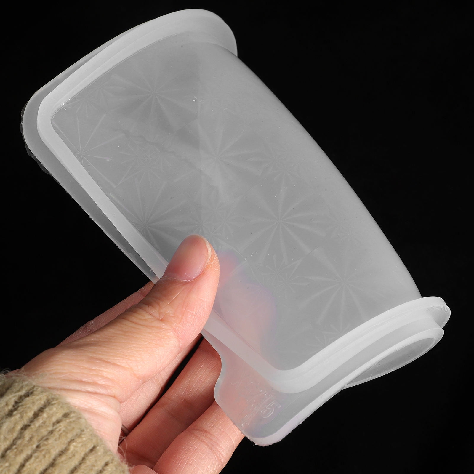 OFFIGAM 4pcs Holographic Teacup Mold Epoxy Resin Kit for Crafting Accessories and Home Decor