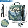 thumbnail image 2 of FORMRS Zipper Binder with Shoulder Strap 2-inch Ring 500 Sheet Capacity File Bag, Retro Tree, 2 of 5