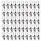 thumbnail image 1 of 50 Pcs Stainless Steel Curtain Clips With Hook For Curtain Photos Home Decoration Outdoor Party Wir, 1 of 5