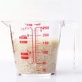 thumbnail image 4 of Kitchen 2 Pcs Multifunctional Clear Handle Cup Set Plastic Scale Measuring Beaker Baking Tools Kitchen, 4 of 9