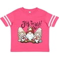 thumbnail image 3 of Inktastic Joy to the World Christmas Gnomes Boys or Girls Toddler T-Shirt, 3 of 5