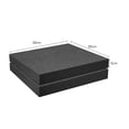 thumbnail image 4 of tamizeot 2Pcs Cube Sheet Foam Fixation for Tool Box Storage Drawer Pad Game Box 30cmx30cmx5cm Black 30x30x5cm, 4 of 6