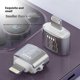 thumbnail image 3 of Mini Card Reader Made of Aluminum Alloy with 25MB/s Transfer Speed for TF Cards up to 2TB, 3 of 5