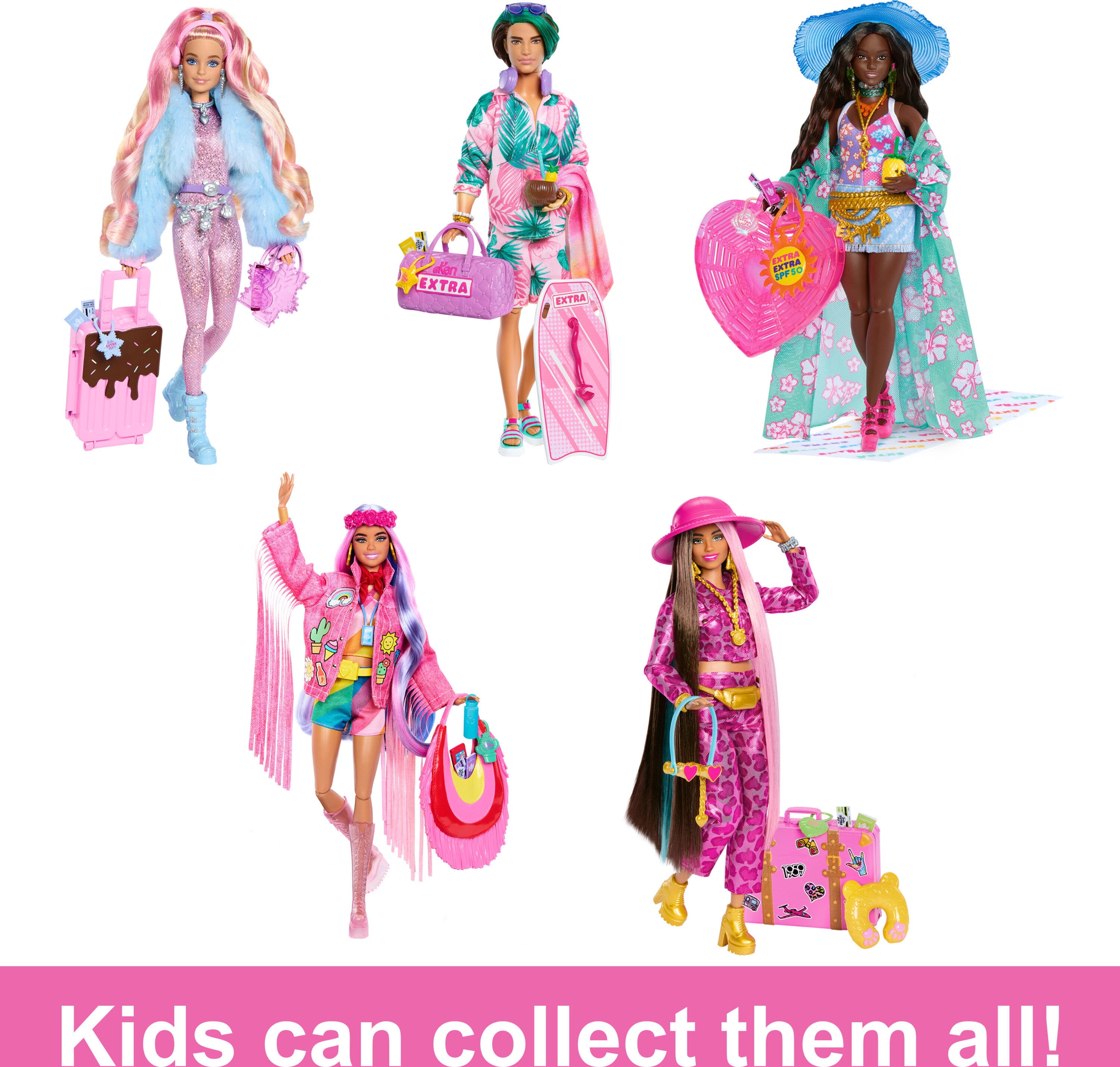 Barbie Extra Bonnet Vert Et Ses Accessoires - N/A - Kiabi - 35.99€