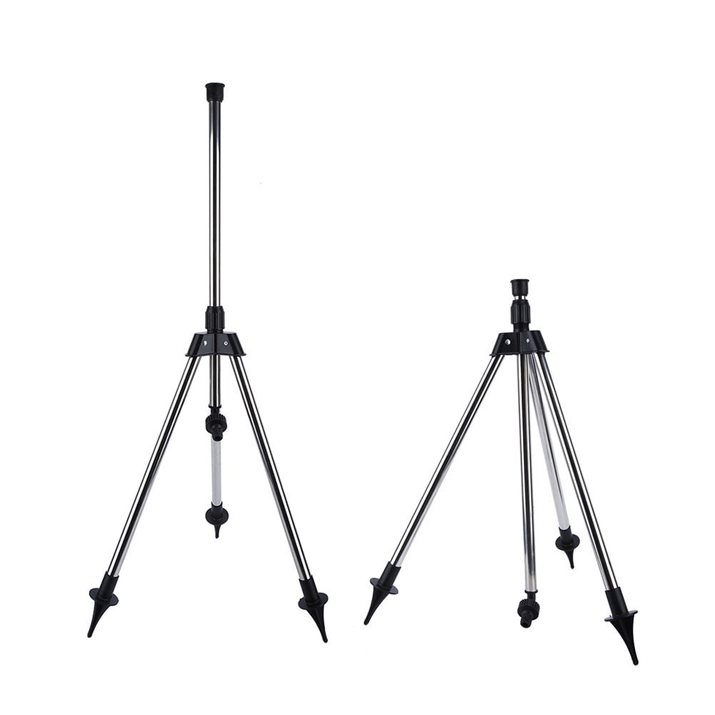 Stainless Steel Sprinkler Holder, Adjustable Tripod For Watering Systems, Lightweight  Compact, 22,35 Inch