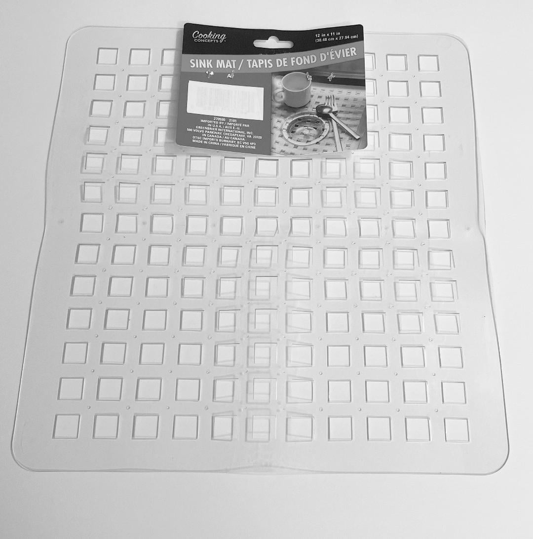 Clear Sink Protector Mat (12 x 11 inch)