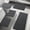 Classic Greek Key - black, variant on CHAKME Non Slip Machine Washable 5 Piece Bath Rug Set Memory Foam Ultra Absorbent Large 20"x46" & 32"x20" Long 24"x17" Small 18"x16" U Shape Contour 24"x20" Bathroom Mat Rustic Lattice black