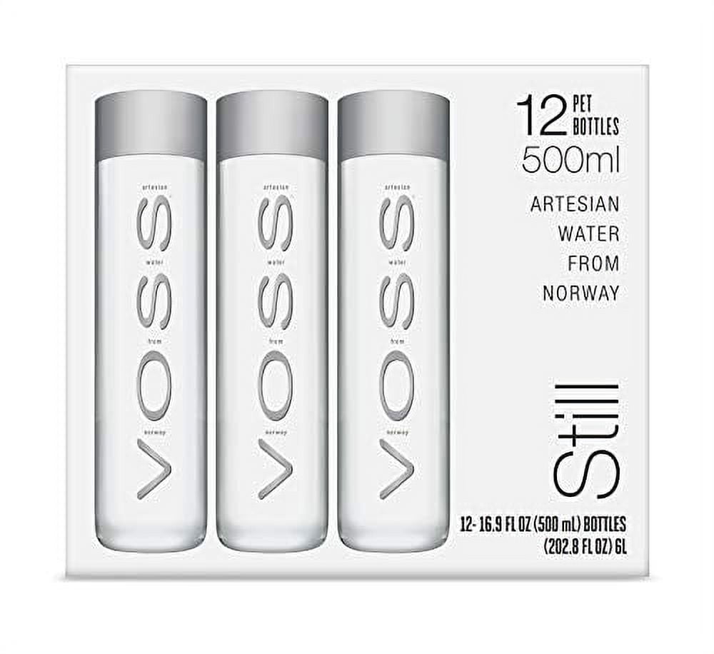 VOSS Artesian Still Water, 500 ml Plastic Bottles (Pack of 12)