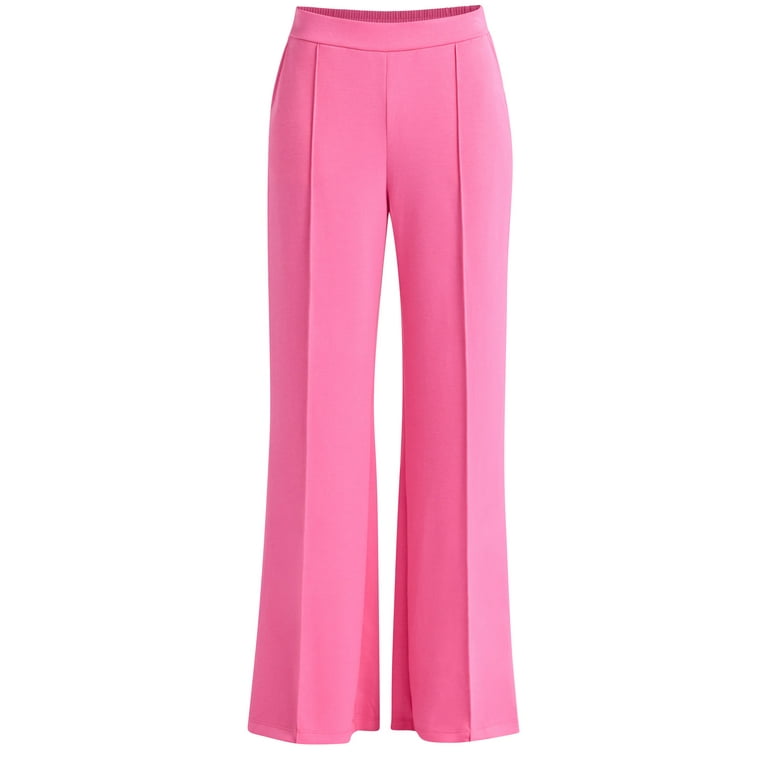 RealSize Women's Stretch Pull On Pants with Pockets, 29
