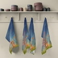 thumbnail image 2 of Elephant and Giraffe Kitchen Dish Towels Set of 4 Absorbent Hand Towels, Lint-Free 18"x28" Valentines Day Dishcloths Fast Drying for Cooking Baking Home Clean, 2 of 7