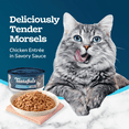 thumbnail image 4 of Blue Buffalo Tastefuls Adult Cat Wet Food, Chicken Morsels in Gravy, 4 of 10