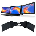 thumbnail image 1 of Monitor Portátil Triple Para Computerara Portátil, 13.3in FHD 1080p Extensor de Pantalla de Monitor Dual, USB Tupo C Soporte Retrálica Pantalla de Monitor externo, 1 of 7