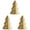 Beige, variant on 3-4PC Paper Christmas Tree 3D Honeycomb Centerpiece Table Decorations Modern Accordion Folded Pop Up Ornaments for Home Office Kitchen Mantel Xmas Holiday Party Winter Festive Supplies