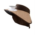 thumbnail image 3 of Detachable Shawl Fan Sun Hat for Women Wide Brim Foldable Outdoor Camping Cap, 3 of 6