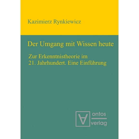 Der Umgang mit Wissen heute, (Hardcover)