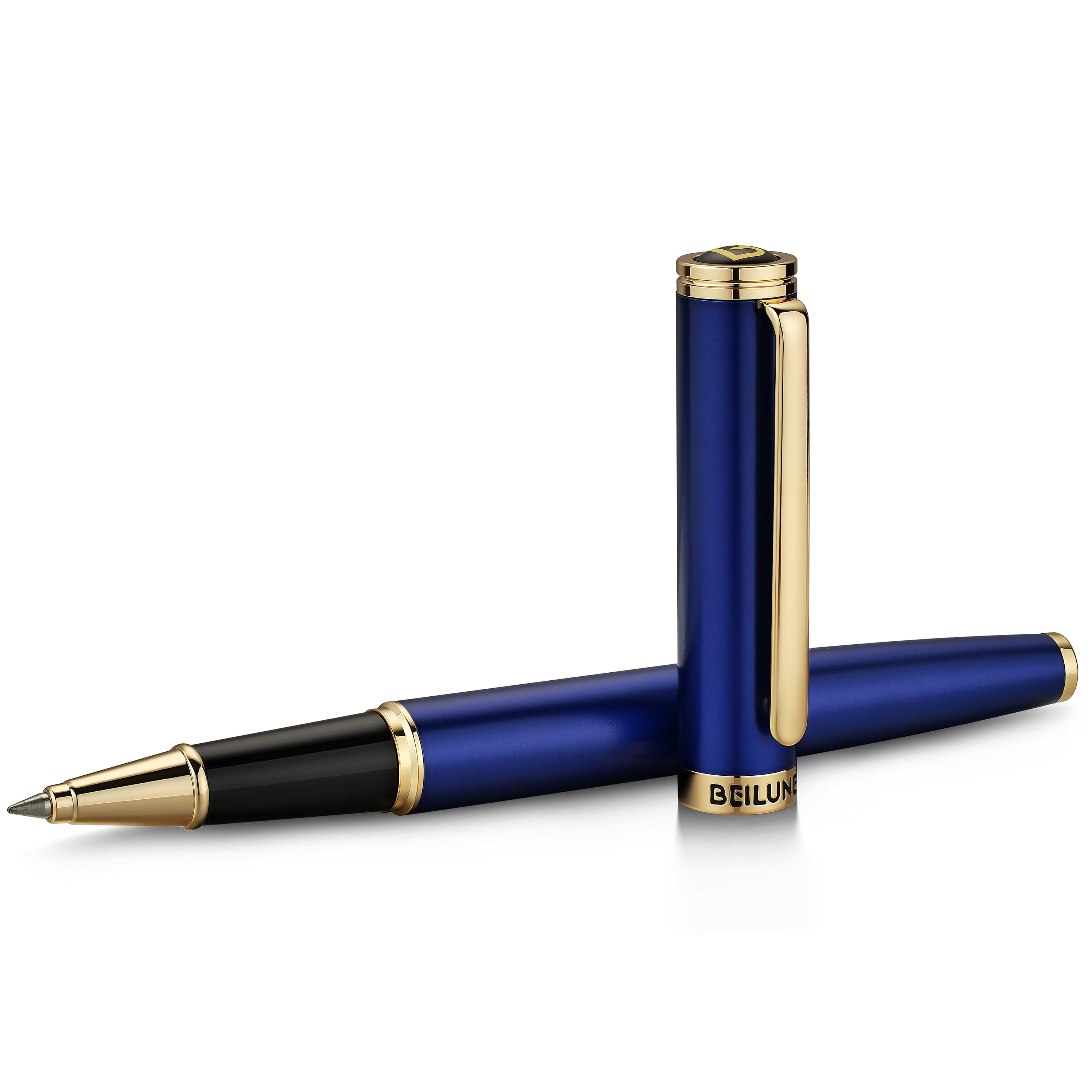 BEILUNER Luxury Rollerball Pen,24K Gold Trim,Noble and Elegant Designs, Best Roller Ball Pen Gift Set for Men & Women, Professional, Executive Office, Nice Pens