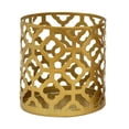 thumbnail image 2 of 2x Candelabro geométrico Candelabro de ahuecado floral de hierro Zulema Estante de candelabro casero, 2 of 8