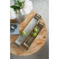 thumbnail image 2 of CC Home Furnishings Slim Rectangular Aluminum Trays - 32.25" - Set of 3, 2 of 9