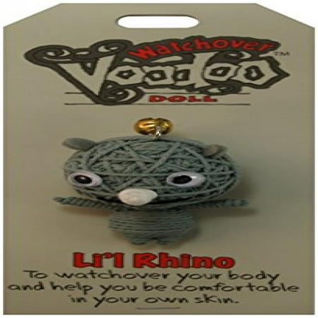 Watchover Voodoo Li'l Rhino Doll, One Color, One Size