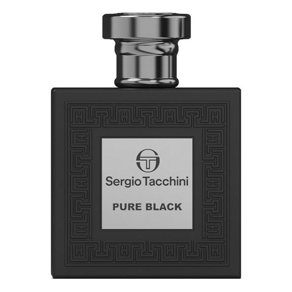 Sergio Tacchini Men's Pure Black EDT Spray 3.4 oz Fragrances 810876033695