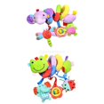 thumbnail image 1 of 2x Musical Suave Cuna Cama Cochecito de Bebé Sonajero Juguetes Colgantes Hugo Peluche Espiral Suave, 1 of 4