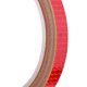thumbnail image 3 of 2 piezas 8 M llanta de rueda de bicicleta reflectante cintas de seguridad fluorescentes calcomanías Rojo + blanco Sunnimix Pegatinas reflectantes para bicicletas, 3 of 8