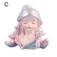 thumbnail image 2 of Dserhfy Ocean Girl Ornament Creative Decorative Resin Add Romantic Mermaid Figurine Home Decor, 2 of 7