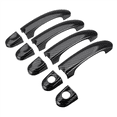 thumbnail image 5 of Juego de 27 Piezas Cubiertas de Manijas de la Puerta Cromadas ABS para TRANSPORTER T5 T6 VAN 2003-2015 Estilo de Fibra de Carbono, 5 of 5