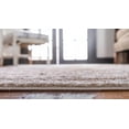 thumbnail image 3 of Unique Loom Elizabeth Tradition Rug Cream/Gray 9' x 12' 2" Border Traditional Perfect For Living Room Bed Room Dining Room Office, 3 of 6