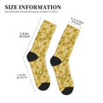 thumbnail image 3 of KLL Flower Print Cool Socks Men's Women's Crew Socks Funny Crazy Novelty Stockings, 3 of 7