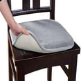 thumbnail image 2 of Non Slip Chenille Premium Memory Foam Chair Cushions -4 Pack, 2 of 4