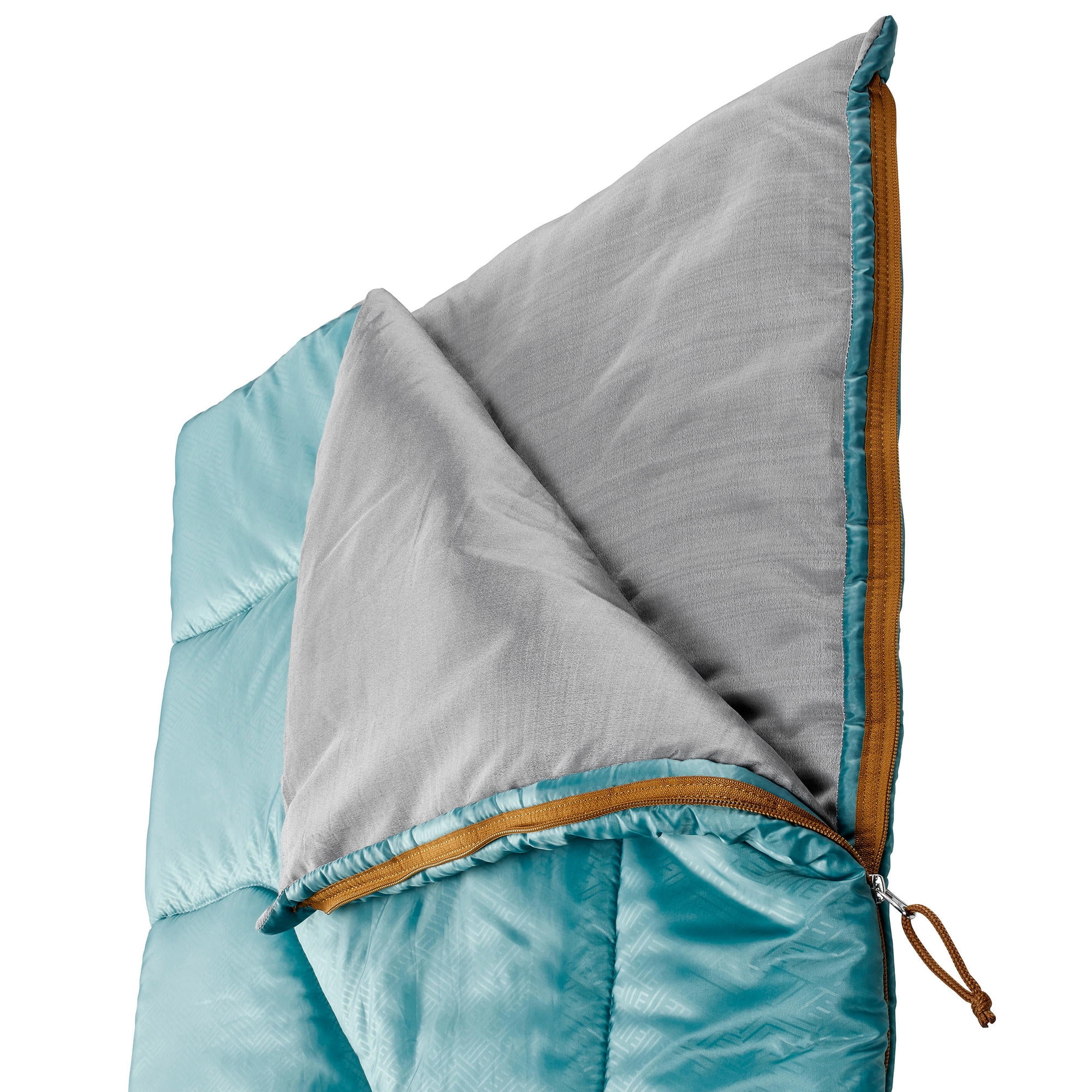 Arpenaz, 50°F Cold Weather, Rectangular Camping Sleeping Bag, Blue