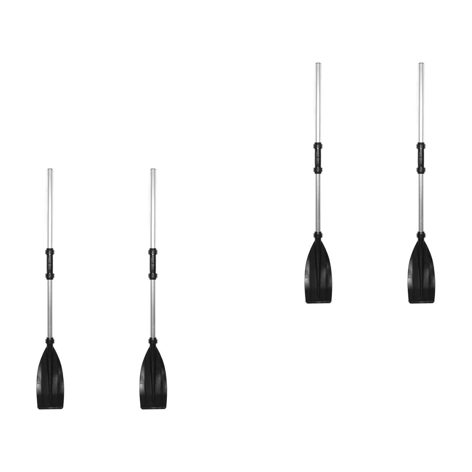 Worgeous 2 Sets of Lightweight Paddles for Kayaking Aluminum Alloy Kayak Paddles Detachable Boat Oars for Inflatable Boats Portable Boating Paddles Convenient Oars