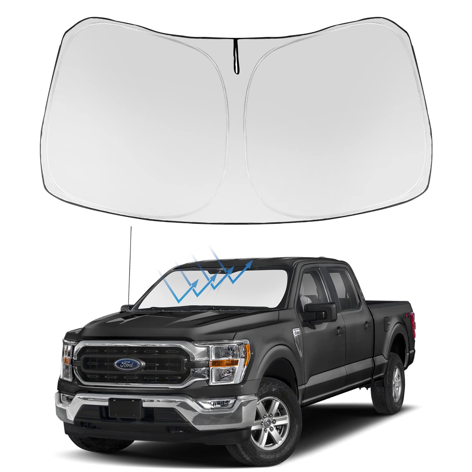 Front Windshield Sunshade Foldable Sun Shade Protector Custom Fit 2022
