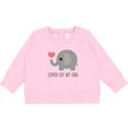 thumbnail image 2 of Inktastic Loved by My Gigi Grandma Baby Sweatshirt, 2 of 4