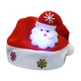 thumbnail image 1 of EZLIFE Gorro navideño luminoso para adultos y niños, para la familia, con luces LED, para fiestas, B7W8, 1 of 7