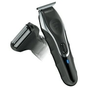 Wahl Commando Cordless Rechargeable Manscaper Wet/Dry Trimmer - Body Groomer for Men, Black 3024497