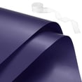 thumbnail image 1 of Unique Bargains 20 Sheets Flower Wrapping Paper, 22.8'x22.8' Floral Craft Paper with Ribbon for Flowers Gift Packaging,Blue, 1 of 7