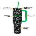 thumbnail image 4 of Minecraft Creeper & TNT Vacuum Insulated 40 Oz. Black Stainless Steel Tumbler with Leak-Proof Lid & Easy Carry Handle for Travel or Home, 4 of 6