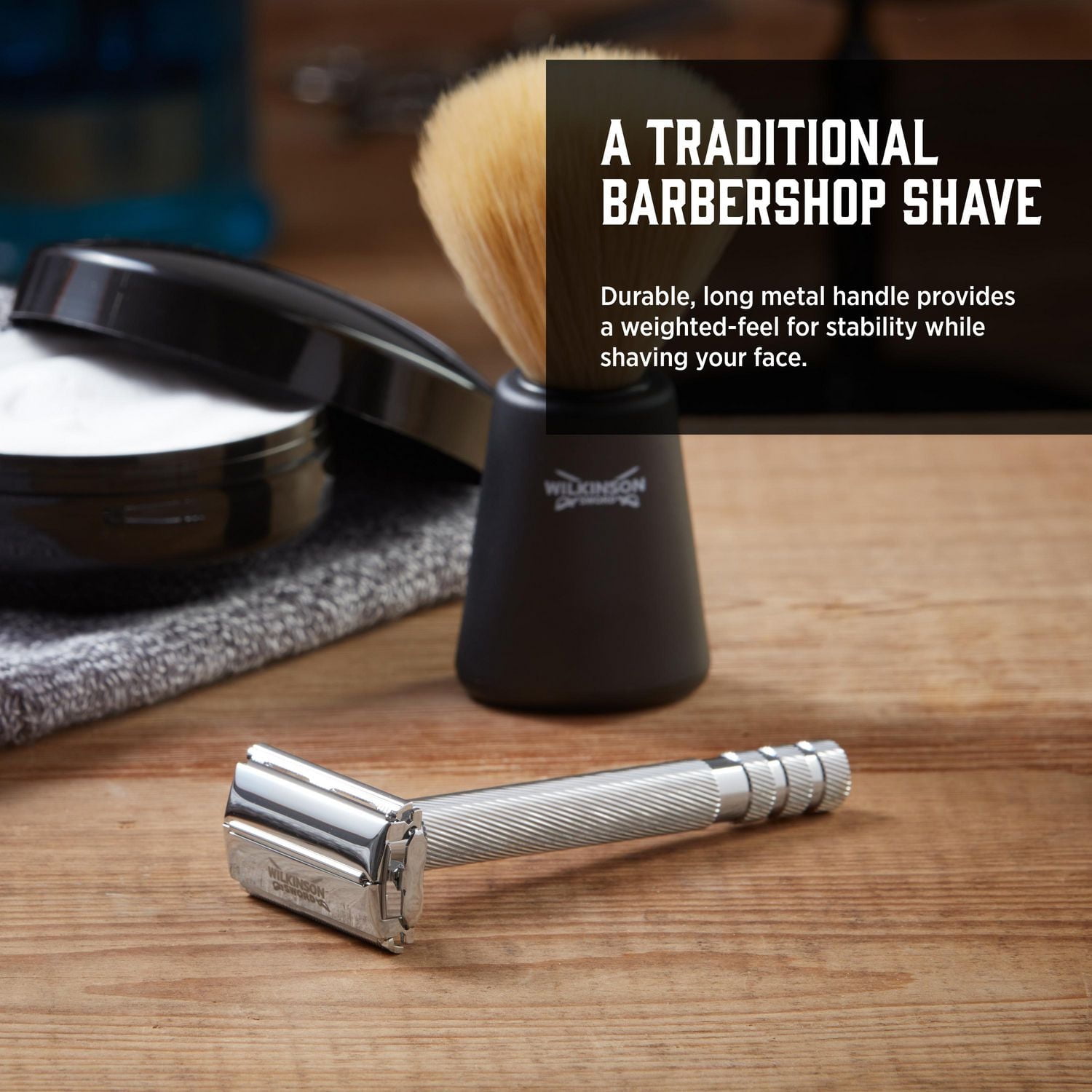 Lames classiques pour rasoir de sécurité à double tranchant de Wilkinson Sword Recharge de 5 lames