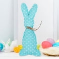 thumbnail image 6 of BLESIYA Easter Rabbit Animal Doll Cloth Easter Decoration Supplies for Holiday Gifts Blue Dots, 6 of 8