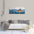 thumbnail image 4 of Motivational Canvas Wall Art Positive Entrepreneur Quotes Poster Print Inspirational Goldfish Artwork Painting Picture Office Home Bedroom Decor Wall Art Framed Ready to Hang - 36" W x 16" H, 4 of 6